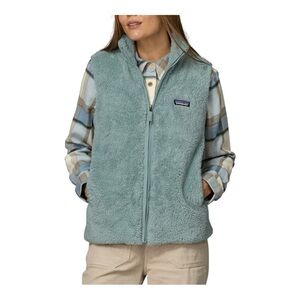 Patagonia Los Gatos Thermal Blue Fleece Vest Size S